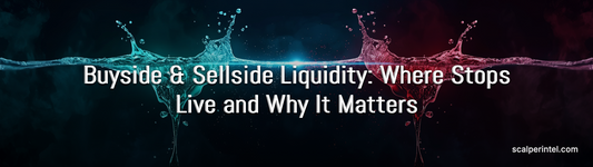 Buyside and Sellside Liquidity pools mapped on NinjaTrader 8