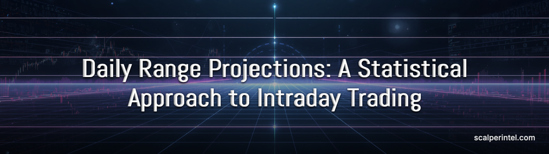 Daily Range Projections: A Statistical Approach to Intraday Trading — ScalperIntel