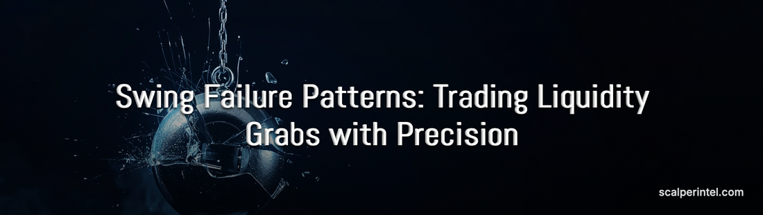 Swing Failure Pattern (SFP) liquidity grab signal on NinjaTrader 8