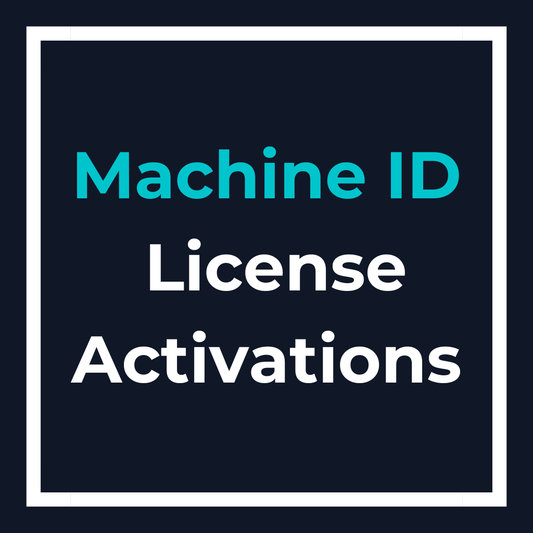 Machine ID License Activations (x3)